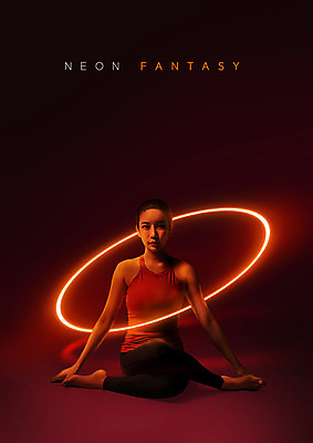 PSD 편집이미지 여자 요가 건강 한명 20대 성인 빛 판타지 운동 주황색 한국인 원형 네온 사이키 성인여자한명만 카피스페이스 네온아트 이미지편집 도형 1 웰빙 컬러 상상 사람 동양인 청년 공백 여자한명만 성인여자만 파일형식