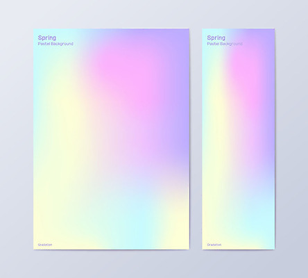 템플릿 배너 배너템플릿 포스터 세로배너 백그라운드 그래픽백그라운드 프레임 사람없음 그래픽 세로 세트 컬러풀 봄 현수막 그라데이션 파스텔톤 AI파일 계절 컬러 파일형식 벡터