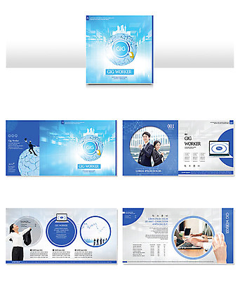 템플릿 손 여자 남자 ZIP 팜플렛 여러명 20대 성인 신체부위 30대 금융 경제 파란색 한국인 비즈니스맨 비즈니스우먼 원형 성인만 인디자인 INDD 긱경제 이미지템플릿 도형 컬러 다수 비즈니스 사람 동양인 청년 장년 직장인 파일형식