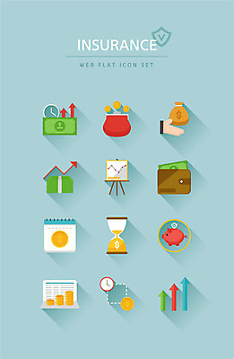 아이콘 손 화살표 하늘색 그래프 신체부위 저금통 달력 시간 지갑 모래시계 플랫아이콘 통장 상승 보험 요금 2D아이콘 AI파일 모래 시계 컨셉 사람 금융 파란색 저축 파일형식 벡터