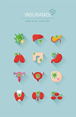 아이콘 하늘색 사람없음 혈액 신장 플랫아이콘 유방암 암 방광 보험 췌장 간암 갑상선 암보험 위암 자궁경부암 폐암 대장암 2D아이콘 AI파일 신체 파란색 장기_의학 비뇨기관 질병 파일형식 벡터