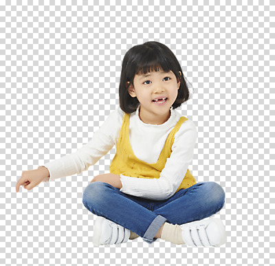 전신 편집이미지 여자 행복 어린이 모션 한명 누끼 사람 앉기 소녀 앞모습 캐주얼 유치원생 한국인 가리킴 호기심 PNG 소녀한명만 편집소스 1 옷 감정 뷰포인트 컨셉 동양인 손짓 여자한명만 소녀만 파일형식