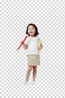 전신 편집이미지 여자 어린이교육 어린이 안기 한명 서기 미소 들기 누끼 사람 소녀 앞모습 책 연필 유치원생 한국인 PNG 소녀한명만 편집소스 1 교육 뷰포인트 모션 학용품 표정 동양인 필기구 여자한명만 소녀만 파일형식