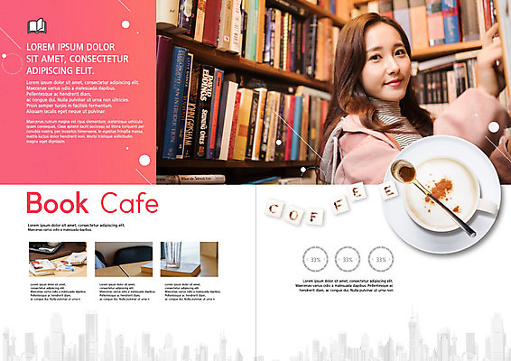PSD 템플릿 표지디자인 북디자인 출판디자인 여자 내지 커피 리플렛 분홍색 북커버 책장 한명 사람 팜플렛 20대 성인 카페 한국인 북카페 성인여자한명만 이미지템플릿 1 음료 컬러 가구 동양인 청년 상점 여자한명만 성인여자만 파일형식
