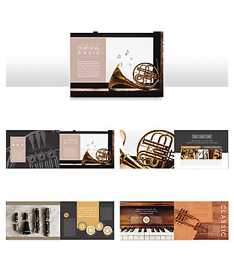템플릿 ZIP 악기 음악 리플렛 음표 팜플렛 사람없음 주황색 건반 피아노 클래식 클라리넷 호른 인디자인 INDD 이미지템플릿 기호 컬러 컨셉 문화예술 건반악기 목관악기 금관악기 파일형식