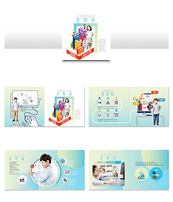 서양인 외국인 템플릿 여자 교육 남자 ZIP 어린이 리플렛 사람 소녀 소년 팜플렛 여러명 초록색 컴퓨터 한국인 즐거움 명령 어린이만 인디자인 INDD 방과후 코딩 이미지템플릿 감정 컬러 다수 동양인 인종 전자제품 컴퓨터교육 파일형식