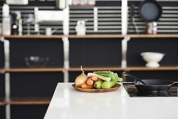 포토 JPG 채소 식재료 쟁반 실내 사람없음 주방 프라이팬 전기렌지 국내포토 주방용품 내부 파일형식