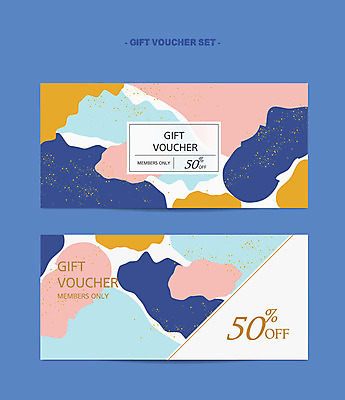 배너 가로배너 일러스트 프레임 사람없음 세트 컬러풀 세일 고급 상품권 쿠폰 결제 금박 기프트카드 멤피스디자인 국내일러스트 AI파일 디자인 컬러 컨셉 가로 카드 파일형식 벡터