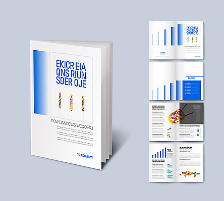 템플릿 ZIP 리플렛 화이트데이 팜플렛 사람없음 파란색 젤리 인디자인 INDD 이미지템플릿 컬러 데이이벤트 디저트 파일형식