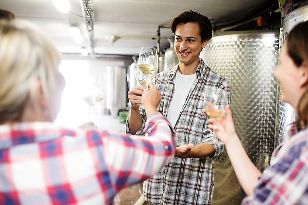 포토 JPG 서양인 외국인 손 여자 남자 40대 중년 50대 와인잔 공장 포도 실내 서기 미소 들기 사람 여러명 상반신 20대 성인 앞모습 옆모습 뒷모습 신체부위 와인 건배 체코 와인공장 국내포토 유럽 뷰포인트 다수 술잔 과일 공업 모션 주류 표정 인종 청년 내부 파일형식