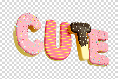 편집 편집이미지 알파벳 영어 텍스트 대문자 디저트 누끼 타이포그라피 사람없음 3D소스 3D 귀여움 도넛 입체 디지털합성 오브젝트 PNG 편집소스 문자 음식 컨셉 파일형식