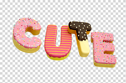 편집 편집이미지 알파벳 영어 텍스트 대문자 디저트 누끼 타이포그라피 사람없음 3D소스 3D 귀여움 도넛 입체 디지털합성 오브젝트 PNG 편집소스 문자 음식 컨셉 파일형식