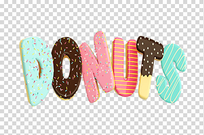 편집 편집이미지 알파벳 영어 텍스트 대문자 디저트 누끼 타이포그라피 사람없음 3D 도넛 입체 디지털합성 오브젝트 PNG 편집소스 문자 음식 파일형식
