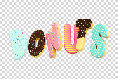 편집 편집이미지 알파벳 영어 텍스트 대문자 디저트 누끼 타이포그라피 사람없음 3D 도넛 입체 디지털합성 오브젝트 PNG 편집소스 문자 음식 파일형식
