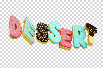 편집 편집이미지 알파벳 영어 텍스트 디저트 누끼 타이포그라피 사람없음 3D 도넛 입체 디지털합성 오브젝트 PNG 편집소스 문자 음식 파일형식