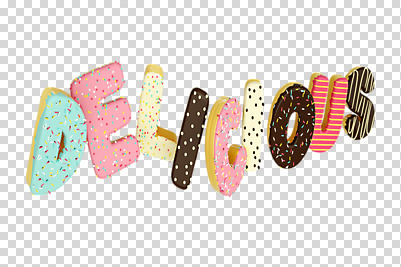 편집 편집이미지 알파벳 영어 텍스트 대문자 디저트 누끼 타이포그라피 사람없음 3D 도넛 맛 입체 디지털합성 오브젝트 PNG 편집소스 문자 음식 컨셉 파일형식