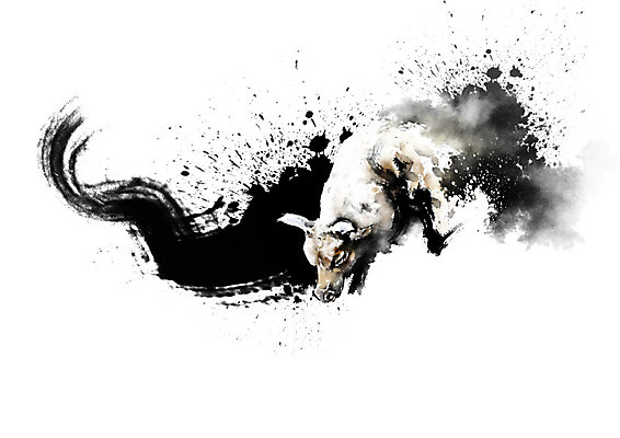 PSD 전통 일러스트 캘리그라피 붓터치 뿔 사람없음 전통놀이 힘 경쟁 소 준비 싸움 소싸움 국내일러스트 컨셉 포유류 모션 놀이 파일형식