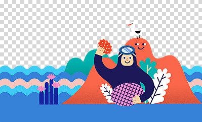 편집 편집이미지 캐릭터 여자 파도 바다 섬 여행 갈매기 한명 누끼 제주도 미역 해녀 PNG 멍게 제주도여행 편집소스 직업 1 조류 한국 사람 바다동물 해조류 파일형식