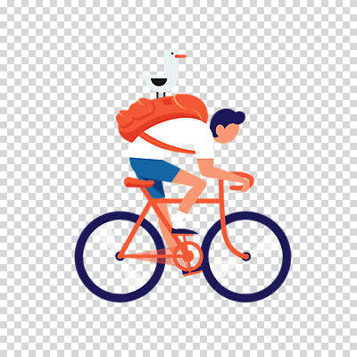 편집 편집이미지 캐릭터 한마리 남자 여행 배낭 갈매기 한명 누끼 제주도 자전거 산책 자전거여행 PNG 제주도여행 편집소스 1 가방 조류 휴식 한국 사람 바이크 파일형식