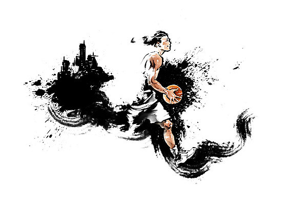 PSD 남자 일러스트 캘리그라피 레저 붓터치 농구 농구공 한명 빌딩 성인 취미 도심 농구선수 번짐 성인남자한명만 국내일러스트 1 공 운동선수 사람 건물 구기 도시 남자한명만 성인남자만 파일형식 효과