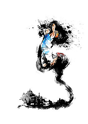 PSD 남자 일러스트 캘리그라피 레저 붓터치 농구 농구공 한명 빌딩 성인 취미 점프 도심 농구선수 번짐 덩크슛 성인남자한명만 국내일러스트 1 공 모션 운동선수 사람 건물 구기 도시 남자한명만 성인남자만 파일형식 효과