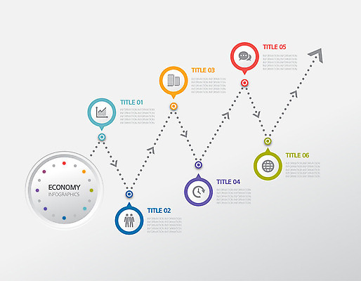 화살표 선 일러스트 비즈니스 그래프 사람없음 그래픽 경제 컬러풀 인포그래픽 점 원형 사회 심플 국내일러스트 AI파일 도형 컬러 공동체 파일형식 벡터