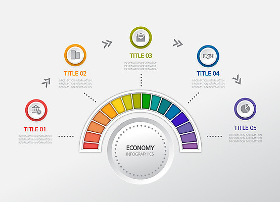 일러스트 비즈니스 그래프 사람없음 그래픽 경제 컬러풀 인포그래픽 원형 사회 심플 국내일러스트 AI파일 도형 컬러 공동체 파일형식 벡터