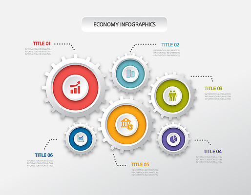 선 일러스트 비즈니스 그래프 사람없음 그래픽 경제 컬러풀 인포그래픽 점 원형 사회 톱니바퀴 심플 국내일러스트 AI파일 도형 컬러 공동체 파일형식 벡터