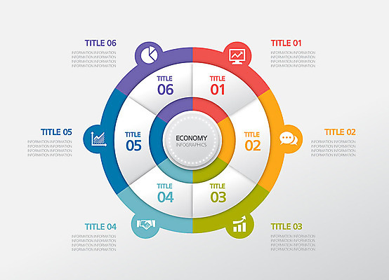 일러스트 비즈니스 그래프 사람없음 그래픽 경제 컬러풀 인포그래픽 원형 사회 심플 국내일러스트 AI파일 도형 컬러 공동체 파일형식 벡터