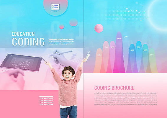 PSD 템플릿 표지디자인 북디자인 손 출판디자인 교육 남자 내지 어린이 리플렛 분홍색 북커버 그래프 한명 미소 들기 사람 소년 팜플렛 신체부위 책 파란색 태블릿 연필 만세 한국인 즐거움 컴퓨터교육 소년한명만 코딩 이미지템플릿 1 감정 컬러 모션 학용품 표정 동양인 전자제품 스마트기기 필기구 남자한명만 소년만 파일형식