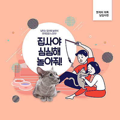 PSD 편집이미지 여자 남자 분홍색 두마리 관리 사람 두명 반려동물 장난감 고양이 주인 반려 흥미 냥집사 집사 이미지편집 동물 컬러 컨셉 2 포유류 하인 합성어 파일형식