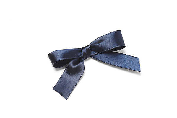 포토 JPG 스튜디오촬영 리본 포장 실내 선물 누끼 사람없음 한개 축하 끈 남색 오브젝트 흰배경 매듭 국내포토 1 컬러 백그라운드 컨셉 내부 흰색 파일형식