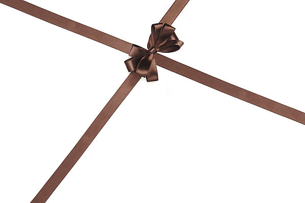 포토 JPG 스튜디오촬영 리본 포장 실내 선물 누끼 사람없음 하이앵글 한개 갈색 축하 끈 오브젝트 흰배경 매듭 플랫레이 국내포토 1 뷰포인트 컬러 백그라운드 컨셉 내부 흰색 플랫 파일형식