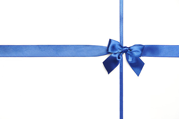 포토 JPG 스튜디오촬영 리본 포장 실내 선물 누끼 사람없음 파란색 하이앵글 한개 축하 끈 오브젝트 흰배경 매듭 플랫레이 국내포토 1 뷰포인트 컬러 백그라운드 컨셉 내부 흰색 플랫 파일형식