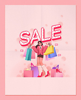 여자 구두 분홍색 일러스트 한명 이벤트 성인 타이포그라피 쇼핑 쇼핑백 세일 봄 즐거움 봄맞이 성인여자한명만 프로모션 국내일러스트 AI파일 문자 1 계절 감정 컬러 신발 가방 사람 여자한명만 성인여자만 파일형식 벡터