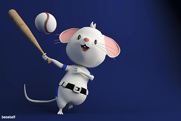PSD 편집 편집이미지 한마리 스포츠 동물캐릭터 백그라운드 올림픽 3D캐릭터 사람없음 3D 귀여움 경쟁 야구 야구방망이 쥐띠 쥐 남색 디지털합성 즐거움 야구공 쥐캐릭터 흰쥐 2020년 경자년 편집3D 동물 캐릭터 1 감정 컬러 컨셉 공 구기 야구용품 십이지신 설치류 연도 파일형식