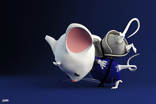 PSD 편집 편집이미지 한마리 스포츠 동물캐릭터 백그라운드 올림픽 3D캐릭터 사람없음 3D 귀여움 경쟁 쥐띠 쥐 남색 디지털합성 즐거움 쥐캐릭터 유도 흰쥐 2020년 경자년 편집3D 동물 캐릭터 1 감정 컬러 컨셉 격투기 십이지신 설치류 연도 파일형식