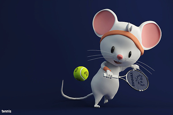 PSD 편집 편집이미지 한마리 스포츠 동물캐릭터 백그라운드 올림픽 3D캐릭터 사람없음 3D 귀여움 경쟁 테니스 테니스라켓 쥐띠 쥐 테니스공 남색 디지털합성 즐거움 쥐캐릭터 흰쥐 2020년 경자년 편집3D 동물 캐릭터 1 감정 컬러 컨셉 공 구기 십이지신 라켓 테니스용품 설치류 연도 파일형식