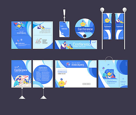 템플릿 배너템플릿 여자 남자 패턴 비즈니스 회의 여러명 파란색 세트 쇼핑백 현수막 비즈니스맨 비즈니스우먼 전단 엽서 초대장 패키지 사원증 박람회 손부채 기업홍보 소봉투 행사세트 행사템플릿 AI파일 배너 컬러 다수 무늬 가방 편지봉투 카드_감사 사람 직장인 편지 홍보물 파일형식 벡터