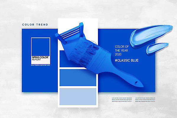 PSD 편집이미지 백그라운드 의자 사람없음 페인트 붓 페인트붓 클래식블루 트렌드컬러 이미지편집 컬러칩 컬러 가구 파란색 파일형식 트랜드컬러