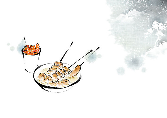 PSD 그릇 음식 겨울 일러스트 캘리그라피 붓터치 디저트 산 풍경 사람없음 눈 어묵 종이컵 분식 번짐 국물 컵떡볶이 겨울풍경 국내일러스트 자연요소 식기 계절 날씨 컵 일회용 떡볶이 파일형식 효과