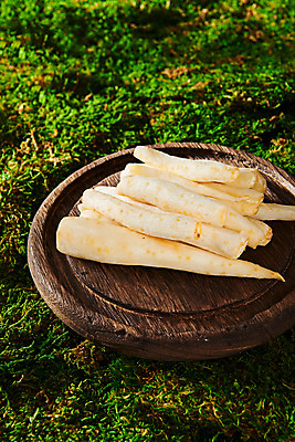 포토 JPG 스튜디오촬영 채소 식재료 실내 이끼 사람없음 여러개 신선 유기농 나무접시 더덕 자연산 제철 초록배경 제철음식 깐더덕 국내포토 접시 웰빙 음식 다수 백그라운드 자연 내부 초록색 파일형식