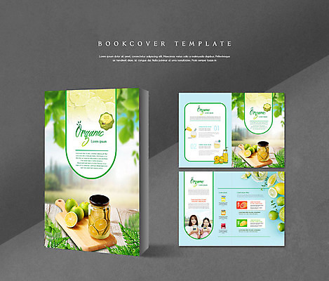 PSD 템플릿 표지디자인 북디자인 출판디자인 여자 표지 ZIP 내지 어린이 음식 리플렛 북커버 귤 사람 소녀 팜플렛 20대 성인 두명 초록색 한국인 신선 유기농 핸드메이드 여자만 과일청 이미지템플릿 웰빙 컬러 과일 동양인 청년 파일형식