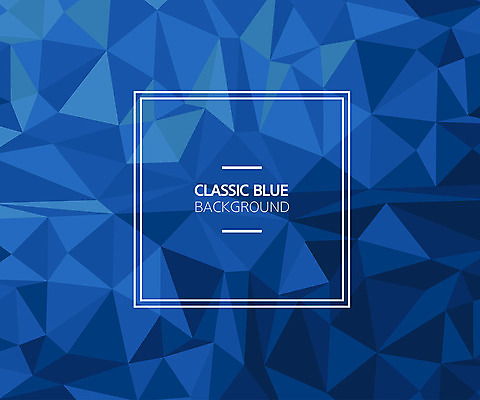 도형 디자인 백그라운드 패턴 일러스트 사람없음 패턴백그라운드 삼각형 기하학 폴리곤 클래식블루 국내일러스트 AI파일 무늬 파란색 파일형식 벡터 트랜드컬러