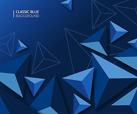 도형 디자인 선 백그라운드 패턴 일러스트 사람없음 패턴백그라운드 삼각형 기하학 입체도형 클래식블루 국내일러스트 AI파일 무늬 파란색 입체 파일형식 벡터 트랜드컬러