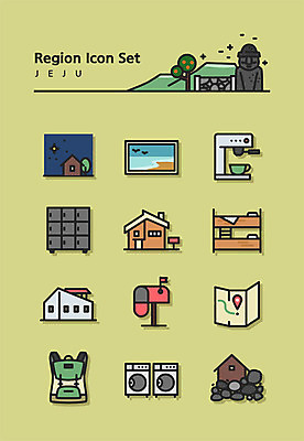 아이콘 커피 지도 야경 배낭 한국 사람없음 연두색 세트 제주도 침대 우편물 사물함 라인아이콘 펜션 세탁기 이층침대 게스트하우스 2D아이콘 AI파일 아시아 음료 가구 가방 숙소 초록색 가전제품 숙박업 야간 파일형식 벡터 풍경_경치
