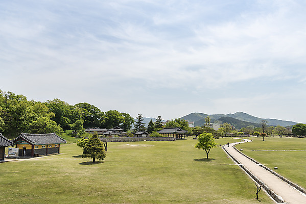 포토 JPG 주간 나무 구름 길 여행 한국건축 유적지 하늘 풍경 사람없음 야외 관광지 봄 문화재 국내여행 명승지 사적지 해미읍성 국내포토 자연요소 식물 계절 건축 고건축 서산 파일형식