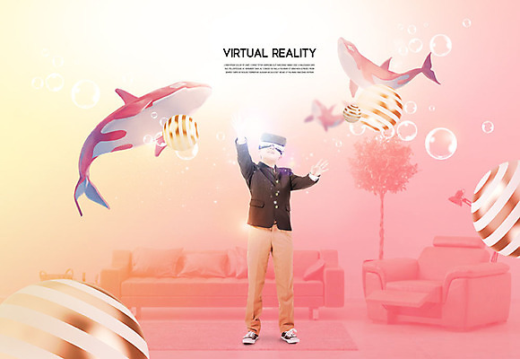 PSD 편집이미지 남자 교복 어린이 거실 한명 사람 10대 한국인 체험 원형 돌고래 가상현실 십대남자한명만 VR기기 이미지편집 도형 1 옷 컨셉 포유류 청소년 동양인 수중동물 기계 남자한명만 십대남자만 파일형식