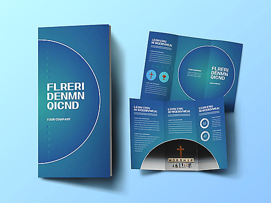 템플릿 표지디자인 북디자인 출판디자인 표지 ZIP 내지 기독교 종교 리플렛 십자가 북커버 3단접지 팜플렛 사람없음 파란색 믿음 미니어처 이미지템플릿 AI파일 감정 컬러 모형 파일형식 벡터