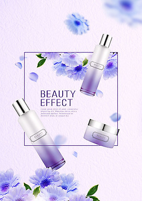 PSD 편집이미지 꽃잎 꽃 사람없음 뷰티 보라색 화장품 병 피부관리 로션 스킨케어 스킨로션 이미지편집 식물 식기 컬러 파일형식